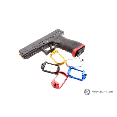 Atlas Custom Works Compact Magwell for VFC Glock 17 Airsoft Pistol (Color: Black)