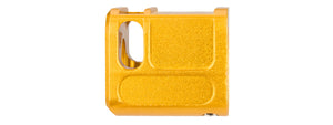 ATLAS CUSTOM WORKS 14MM CCW AIRSOFT X-OUT M COMPENSATOR FOR G SERIES GBB PISTOLS (GOLD)