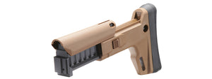 Atlas Custom Works ACR Style Folding Stock for CYMA AK Series - (FDE)