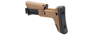 Atlas Custom Works ACR Style Folding Stock for CYMA AK Series - (FDE)