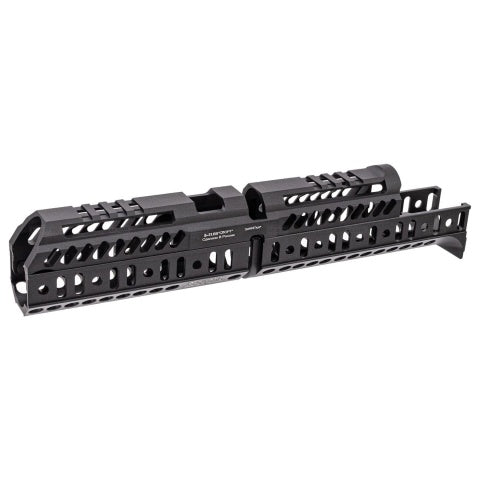 Atlas Custom Works SPORT 4/B33 Tactical Handguard Kit w/ Outer Barrel for TM AKM GBBR Airsoft Rifle - (Black)