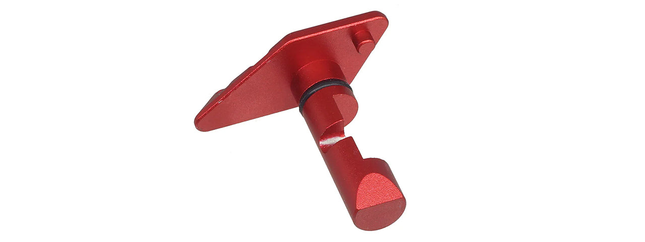 Atlas Custom Works Takedown Lever Flatty for for SIG / VFC M17 M18 X-Series Airsoft Guns - (Red)