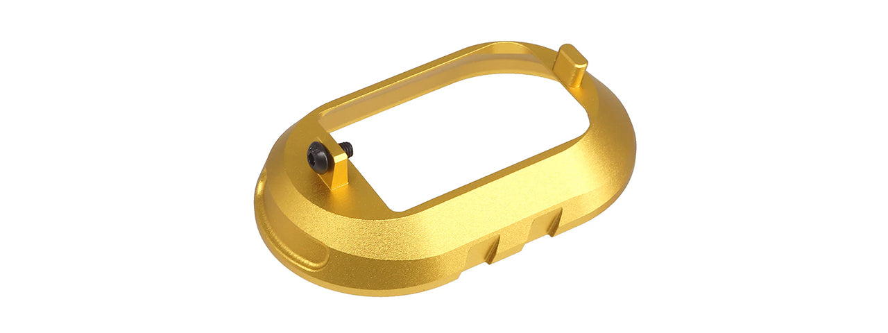 Atlas Custom Works Aluminum Magwell for SIG Air / VFC P320 X-Series Airsoft Guns - (Gold)