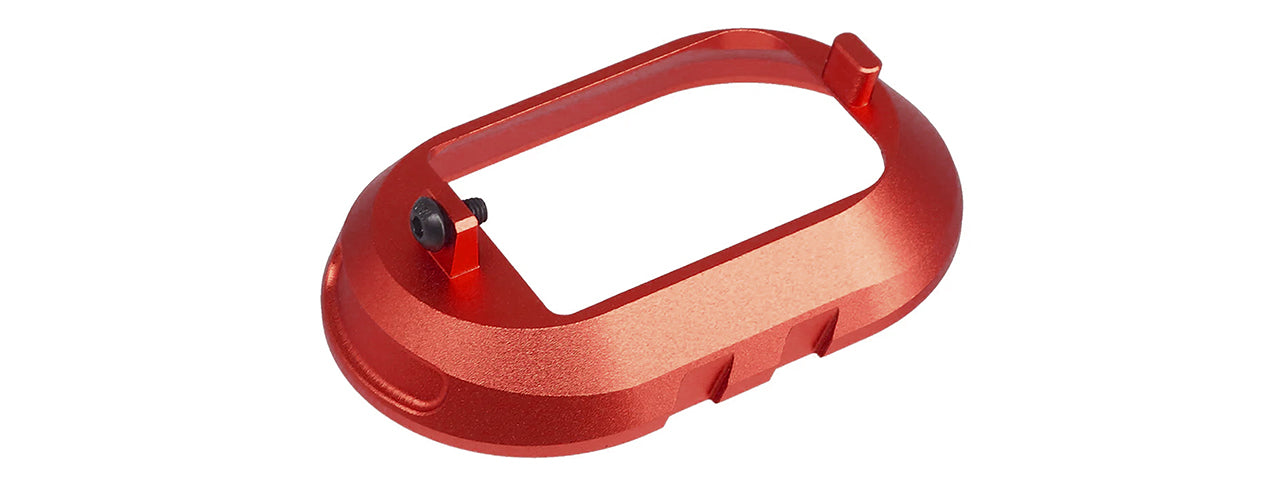 Atlas Custom Works Aluminum Magwell for SIG Air / VFC P320 X-Series Airsoft Guns - (Red)