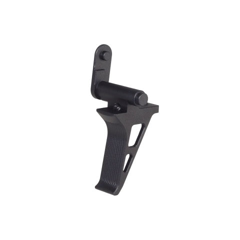 Atlas Custom Works CNC Aluminum Flat Trigger for GBB Airsoft Pistols - BLACK