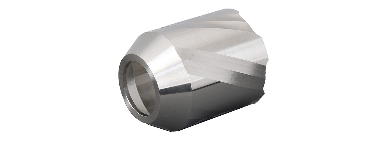 Airsoft Compensator Blast Shield (SILVER)