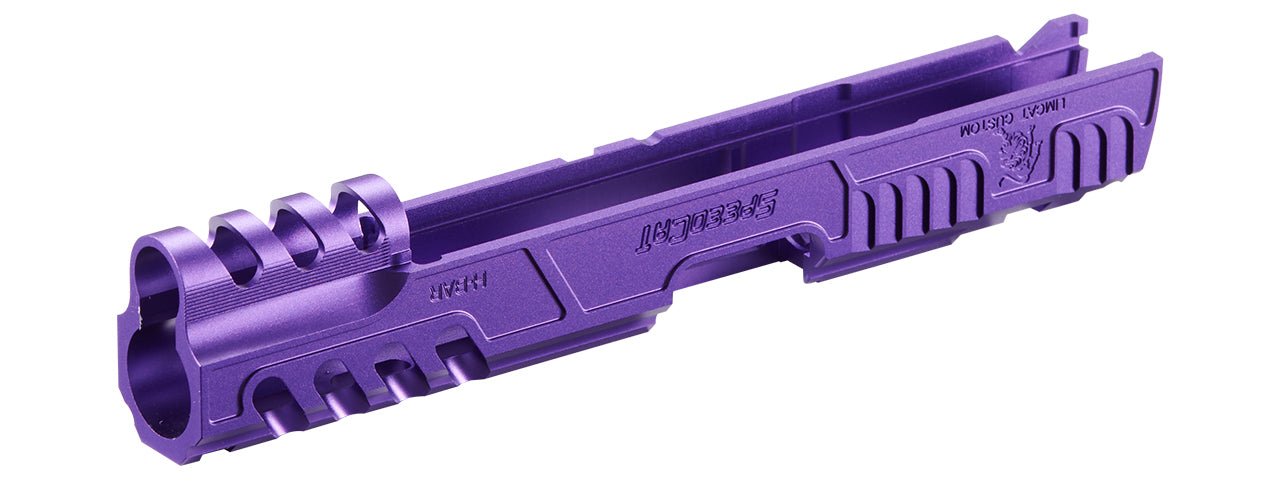 Atlas Custom Works LimCat SpeedCat Aluminum Slide for 5.1 TM Hicapa/1911 GBB - (Purple)