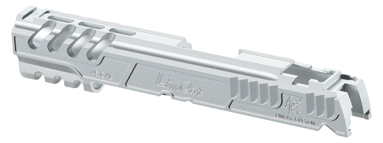 Atlas Custom Works LimCat SpeedCat Aluminum Slide for 5.1 TM Hicapa/1911 GBB - (Silver)