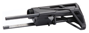 Atlas Custom Works MD-Style Retractable CQB Stock for Marui MWS M4 GBB Airsoft Rifles - (Black)