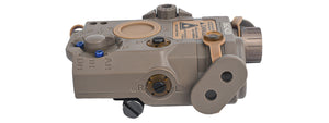 Atlas Custom Works LA-PEQ15 Tactical Red/IR Laser & Light (Dark Earth)