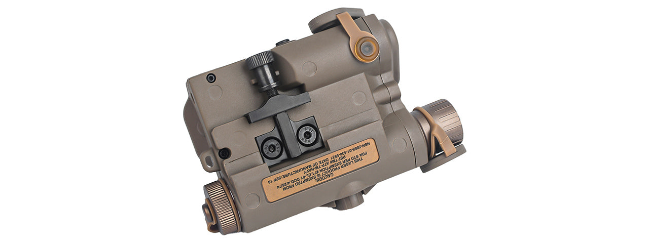 Atlas Custom Works LA-PEQ15 Tactical Red/IR Laser & Light (Dark Earth)