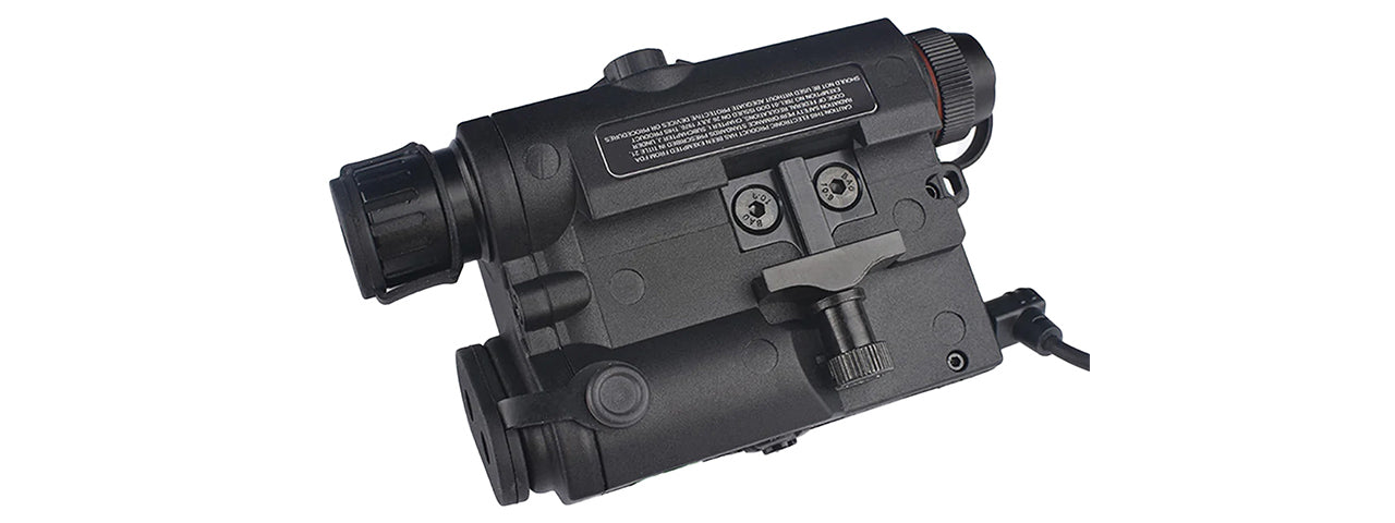 Atlas Custom Works PEQ15 LA5-C UHP Integrated Dual Color Laser w/ Flashlight - (Black)