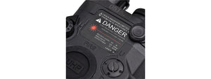 Atlas Custom Works PEQ15 LA5-C UHP Integrated Dual Color Laser w/ Flashlight - (Black)