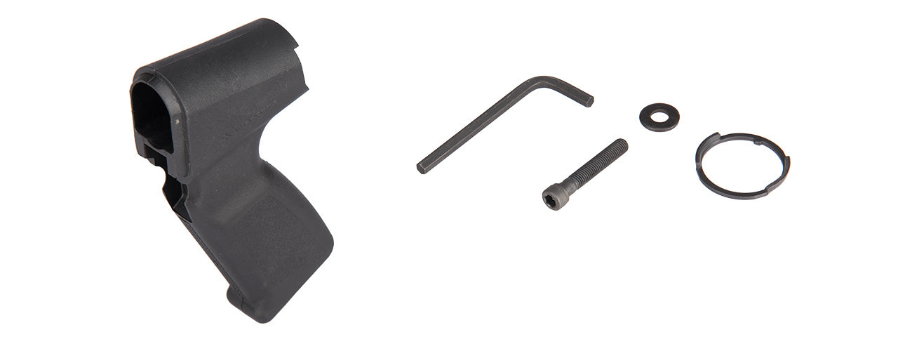 AIM-PJSPG870 ERGONOMIC ANGLED AIRSOFT SHOTGUN PISTOL GRIP (BLACK)