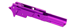 Airsoft Masterpiece EDGE STRAT Tokyo Marui Hi Capa GBB 3.9 Aluminum Frame - (Purple)