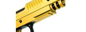 Airsoft Masterpiece EDGE LimCat BattleCat Tokyo Marui Hi Capa GBB 3.9 Aluminum Frame - (Gold)