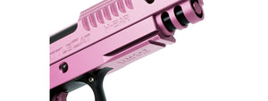 Airsoft Masterpiece EDGE LimCat BattleCat Tokyo Marui Hi Capa GBB 3.9 Aluminum Frame - (Pink)