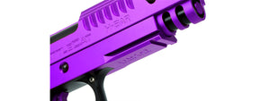 Airsoft Masterpiece EDGE LimCat BattleCat Tokyo Marui Hi Capa GBB 3.9 Aluminum Frame - (Purple)