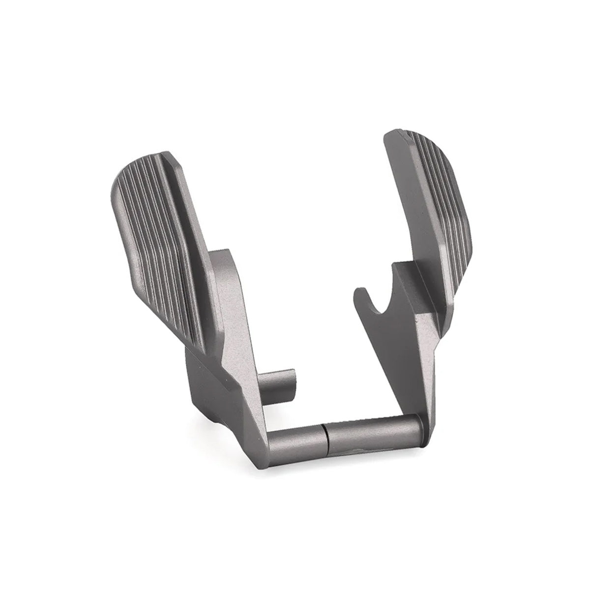 Airsoft Masterpiece Edge "ALBATROSS" Aluminum Ambi Thumb Safeties for Hi Capa - (Grey)