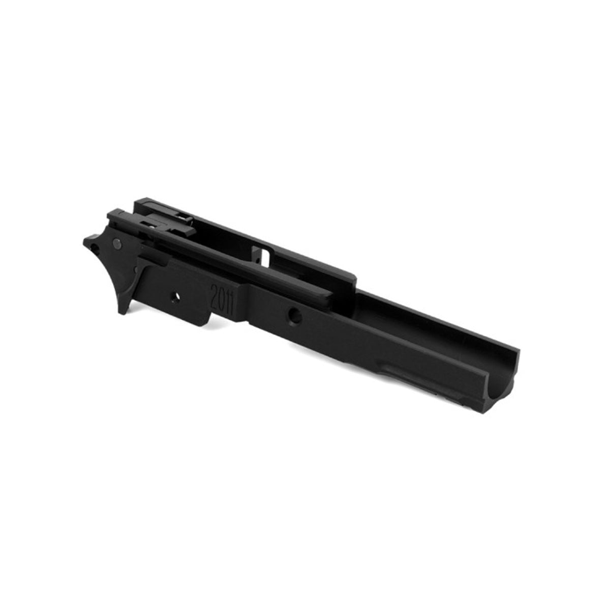 Airsoft Masterpiece 2011 Frame w/ Rail for Hi-Capa [S Style 3.9] - Black