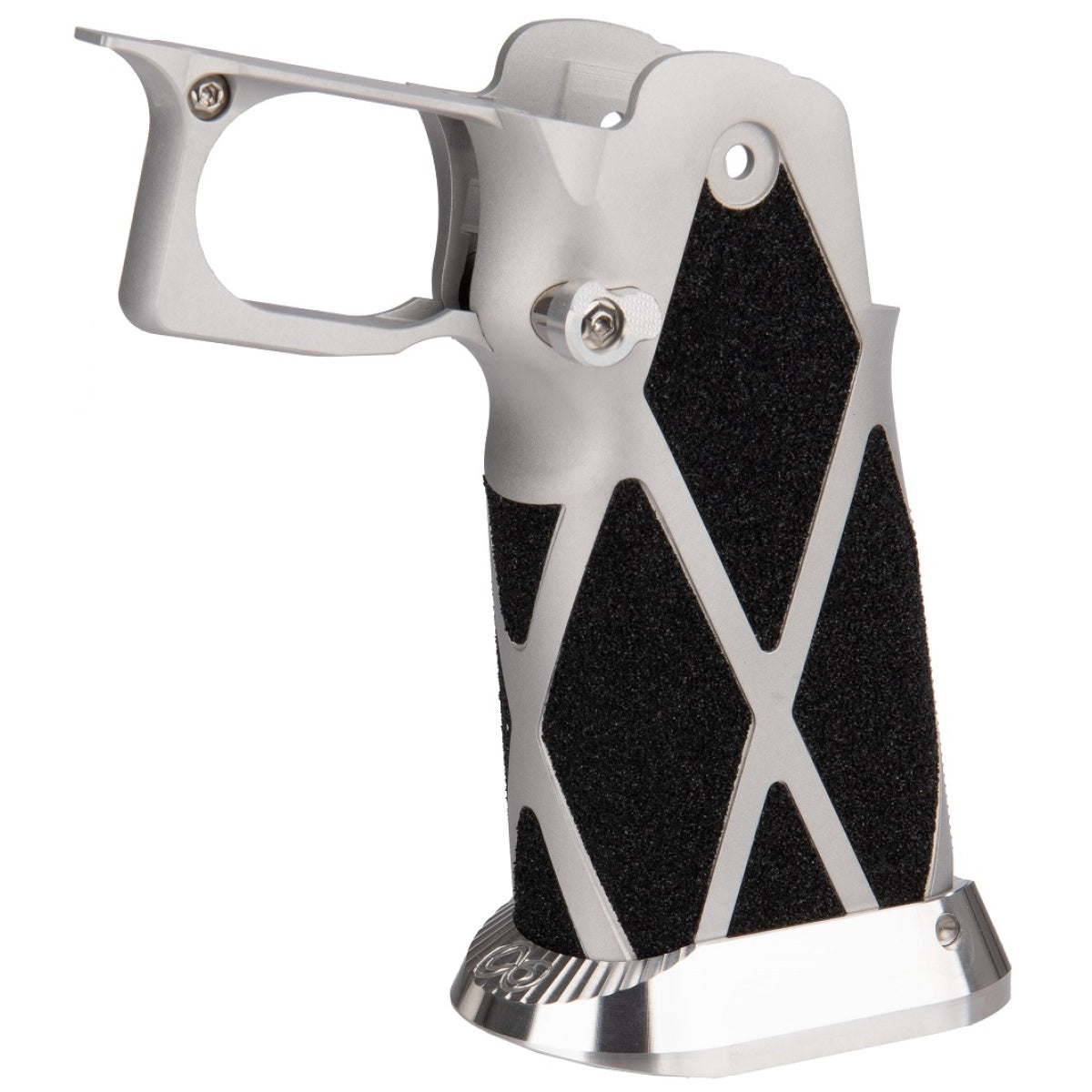 Airsoft Masterpiece Pistol Grip for Hi-Capa - Silver / Type 12