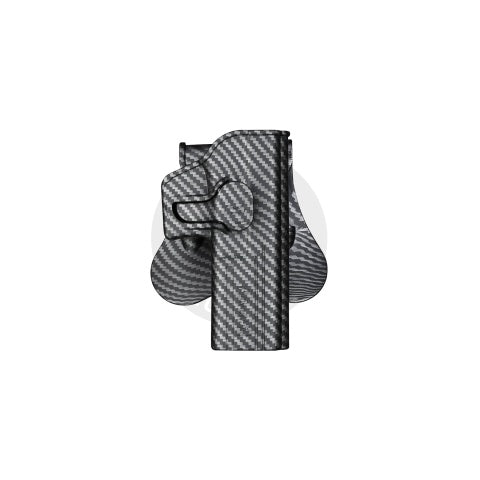 Amomax Glock 17/22/31 Right Handed Holster (Carbon Fiber)