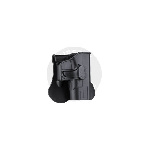 Amomax Right Handed Tactical Holster for Glock 43 (Black)