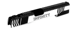 Airsoft Masterpiece Infinity Rangers Standard Slide - (Black/Silver)