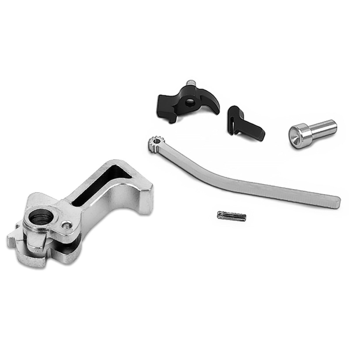 Airsoft Masterpiece CNC Steel Hammer & Sear Set for Marui Hi-Capa [Infinity SR] - Silver
