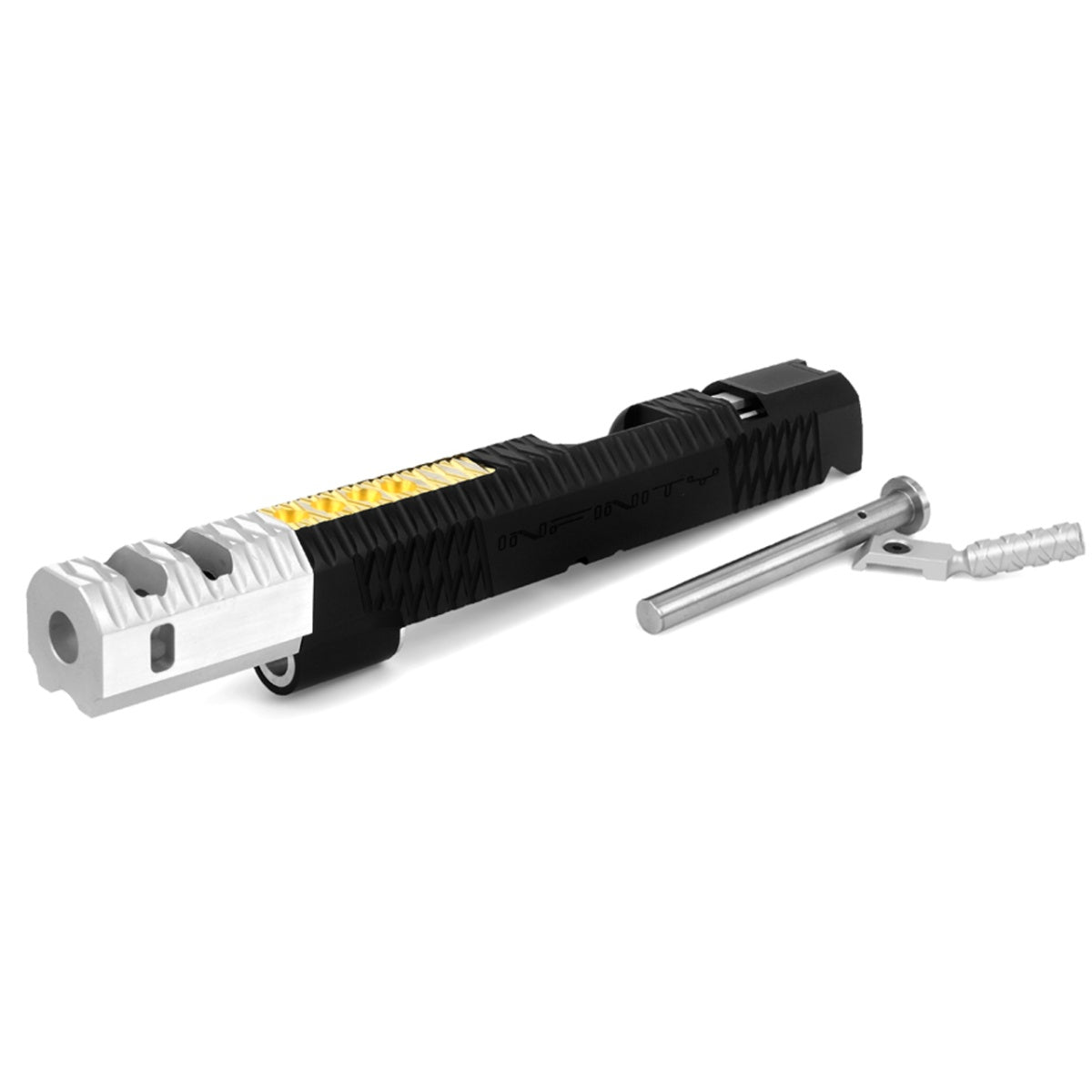 Airsoft Masterpiece Infinity IMM Open Slide Kit - Cross / Silver / Ver 2