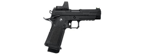 ARCTURUS Vanguard 4.3 Hi-Capa GBB Pistol w/ Optics Ready Slide & ARS-1 Red Dot Combo - (Black)