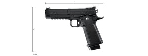 ARCTURUS Vanguard 5 Hi-Capa GBB Pistol - (Black)