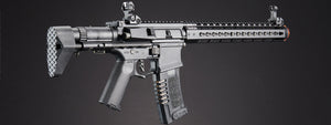 ARES Amoeba Gen5 AM-016 M4 Airsoft AEG with Octarms 13.5" Keymod Handguard - (Black) - XTREME Airsoft Superstore