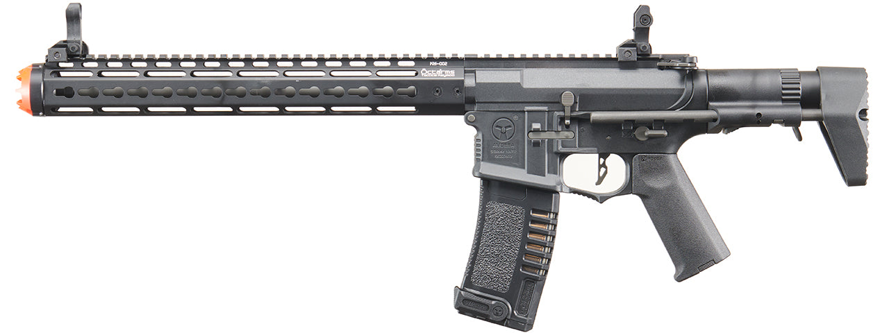 ARES Amoeba Gen5 AM-016 M4 Airsoft AEG with Octarms 13.5" Keymod Handguard - (Black) - XTREME Airsoft Superstore