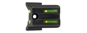 Army Armament Fiber Optic Rear Sight for 1911 Style Airsoft Pistols