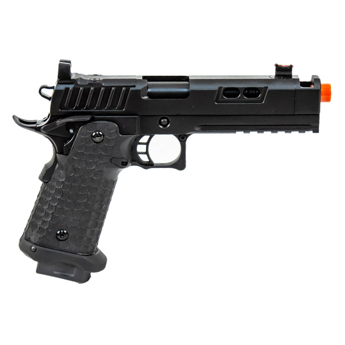 Army Armament R604 Hi-Capa Gas Blowback Airsoft Pistol (Color: Black)