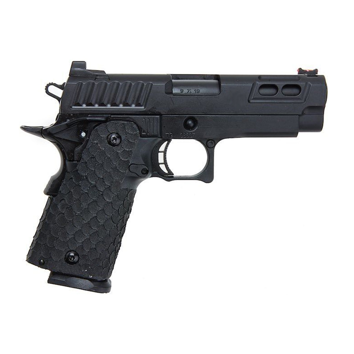 Army Armament R607 Hi-Capa Gas Blowback Airsoft Pistol (Color: Black)