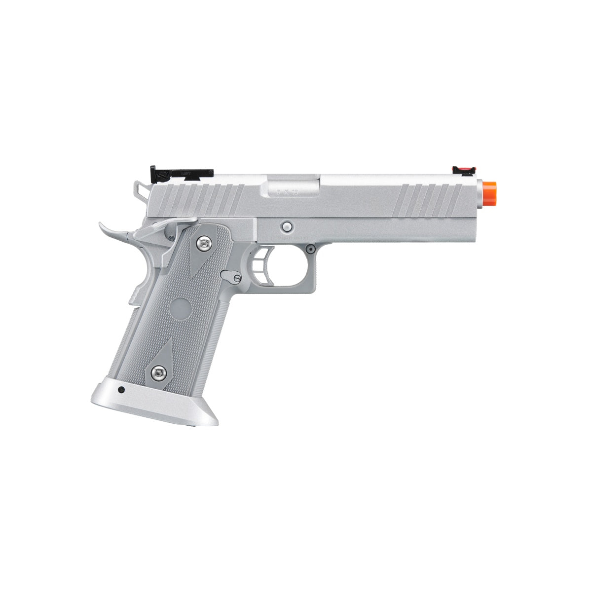 Army Armament R609 1911 Gas Blowback Airsoft Pistol (Color: Silver)