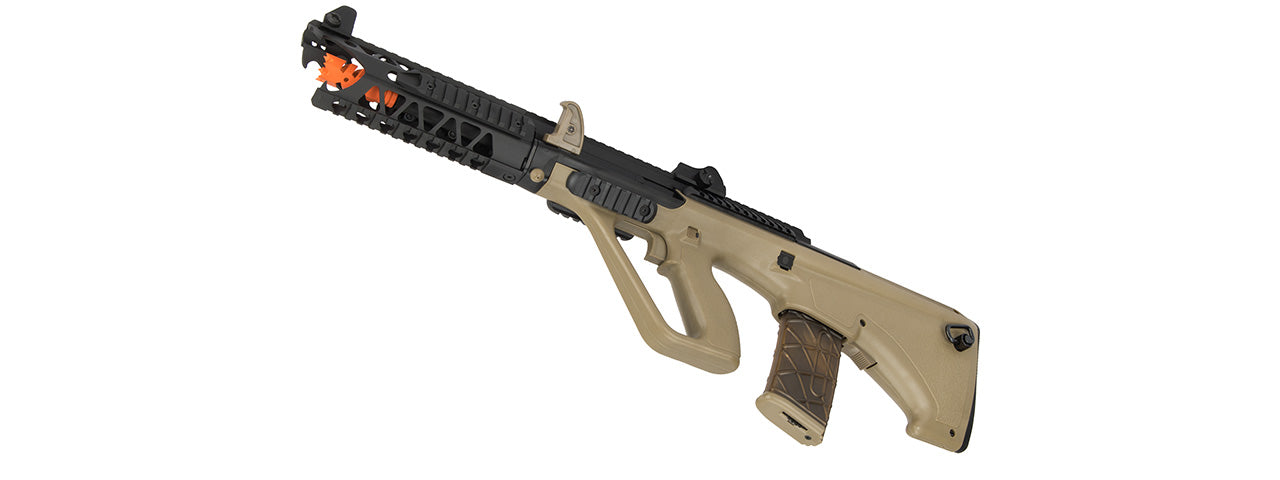 Army Armament AUG 7 Raptor AEG Airsoft Rifle (TAN)