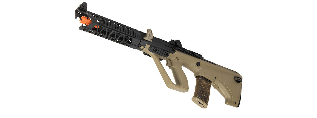 Army Armament AUG 9 Raptor Polymer AEG Airsoft Rifle (TAN)