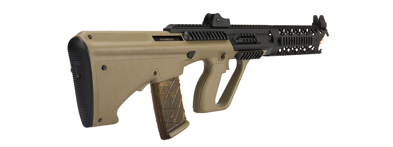 Army Armament AUG 9 Raptor Polymer AEG Airsoft Rifle (TAN)