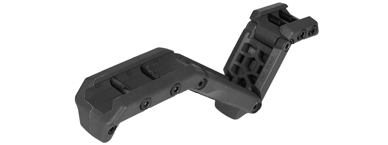 HERA ARMS ERGONOMIC MULTI-POSITION HFGA PICATINNY FOREGRIP - BLACK