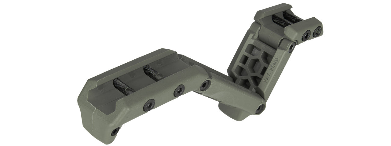 HERA ARMS ERGONOMIC MULTI-POSITION HFGA PICATINNY FOREGRIP - OD GREEN