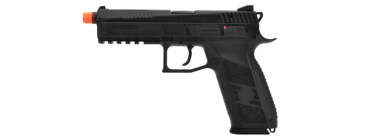 ASG CZ P-09 CO2 BLOWBACK LICENSED AIRSOFT PISTOL - BLACK - XTREME Airsoft Superstore