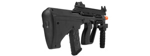 ASG Steyr Licensed AUG A3 XS Commando Airsoft AEG Rifle (Black)