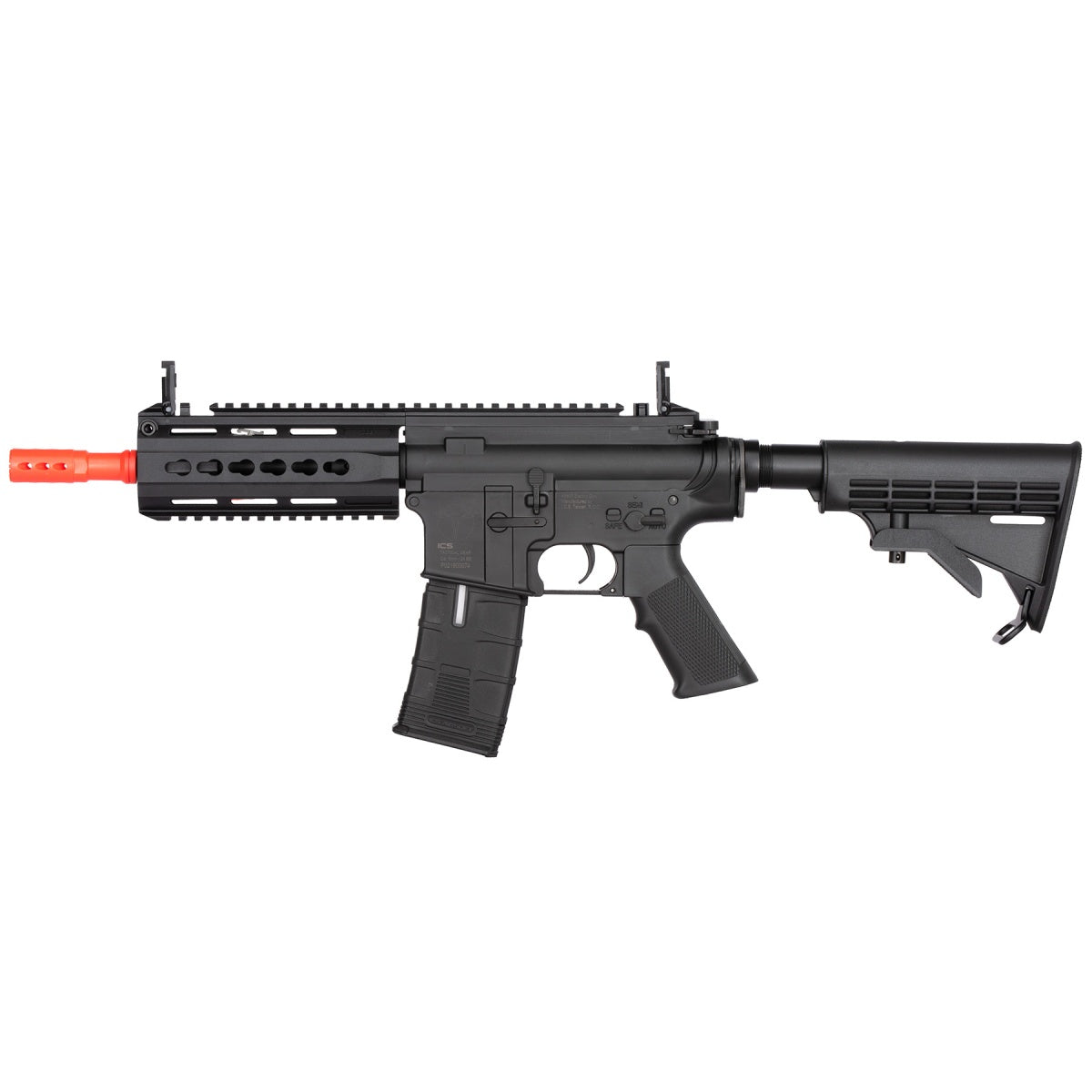ICS CXP-15 Keymod Sportline AEG Airsoft Rifle w/ LE Stock (Black)