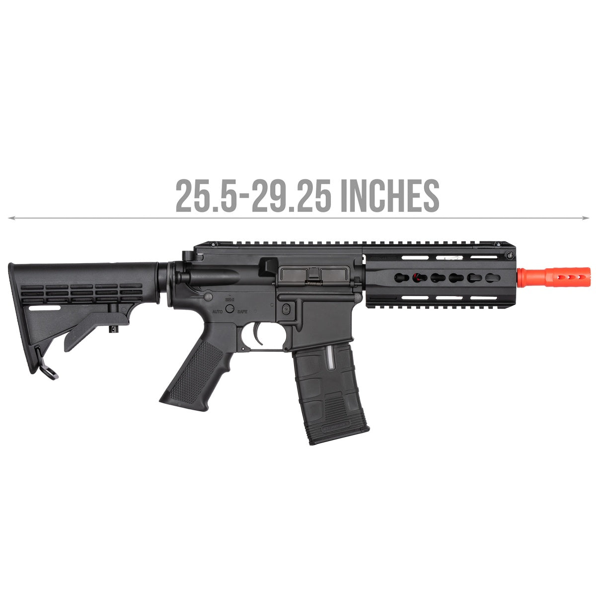 ICS CXP-15 Keymod Sportline AEG Airsoft Rifle w/ LE Stock (Black)