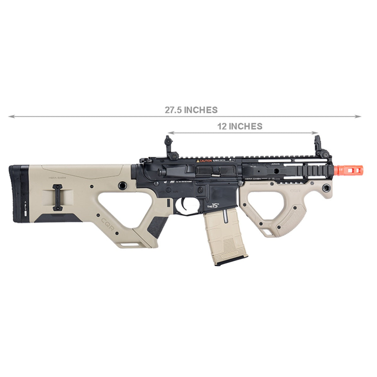 ASG Licensed Hera Arms CQR Airsoft AEG by ICS - TAN