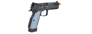 ASG CZ Shadow 2 CO2 Blowback Airsoft Pistol (BLACK / BLUE)