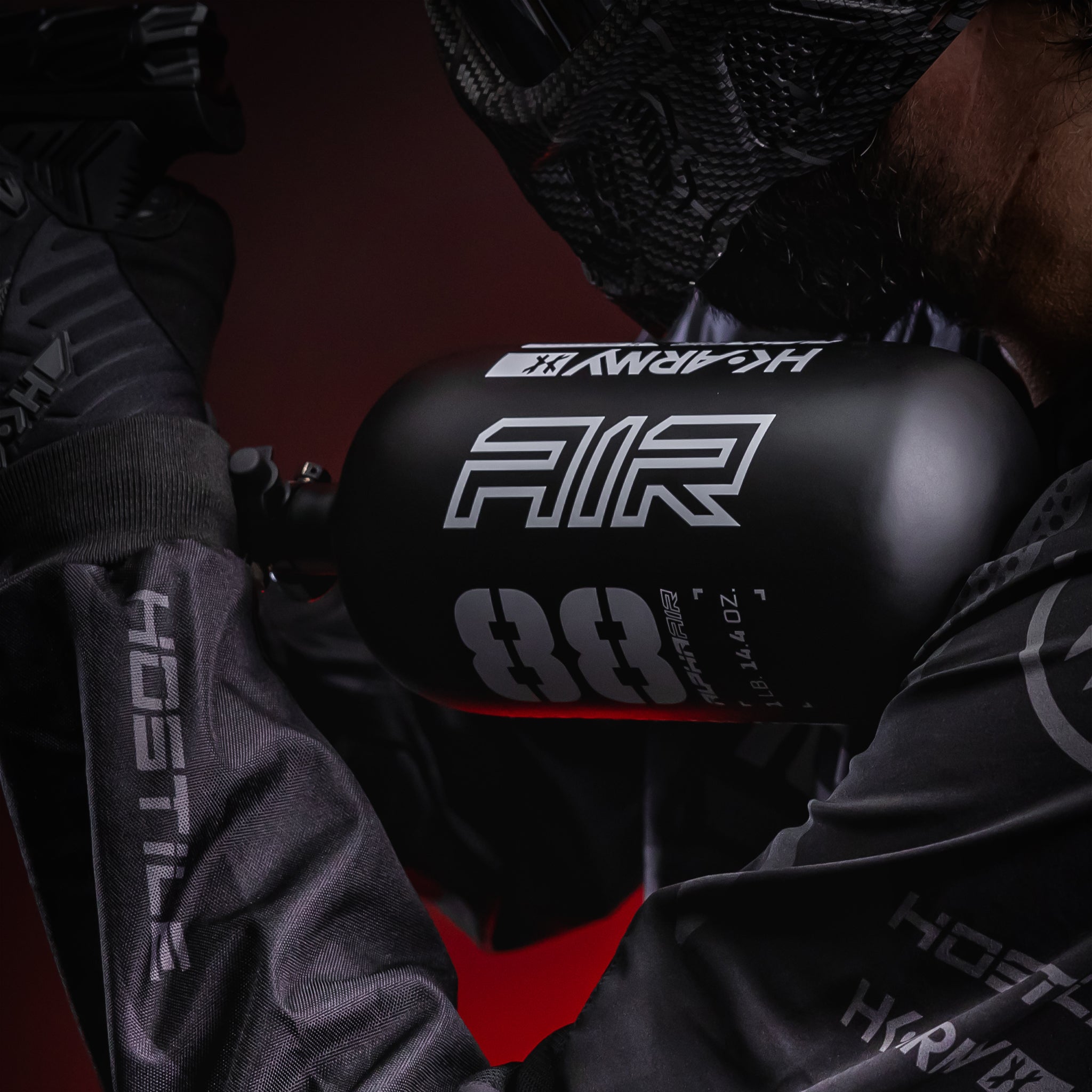 Alpha Air - 88ci/4500psi PRO Air System - Shadow - XTREME Airsoft Superstore